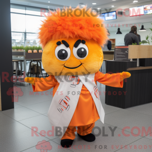 Postava maskota Orange...