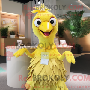 Personnage mascotte d un...