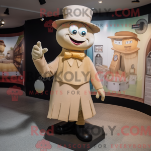 Mascottefiguur van een...