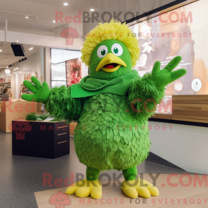 Mascot karakter van een...