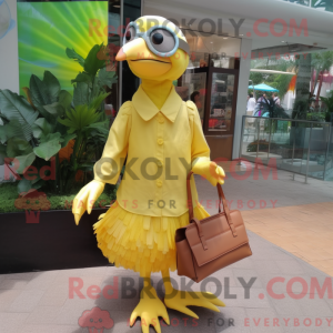 Mascottefiguur van een...