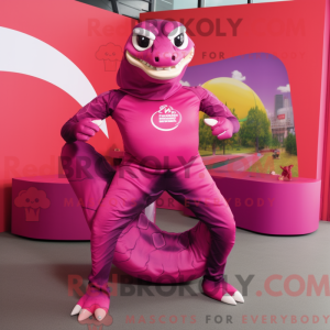 Postava maskota Magenta...