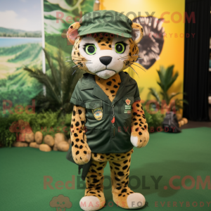 Mascot karakter van een...