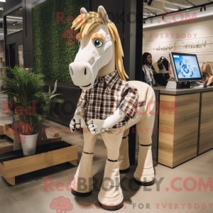 Mascot karakter van een...