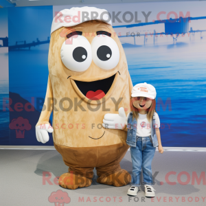 Mascottefiguur van een Tan...