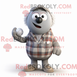 Mascot character of a Gray...