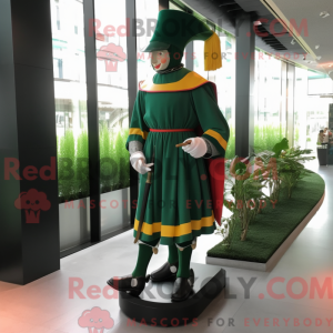 Mascottefiguur van een...
