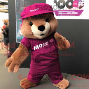 Mascot character of a...