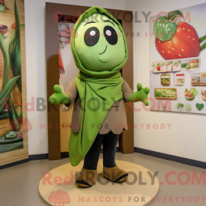 Mascot character of a Olive...