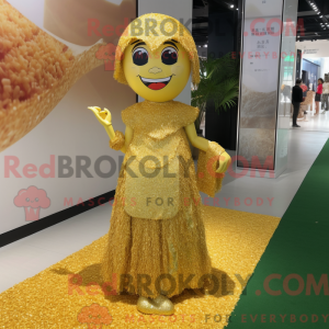 Maskotkarakter af en Gold...