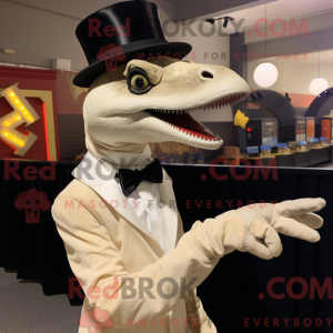 Mascottefiguur van een...