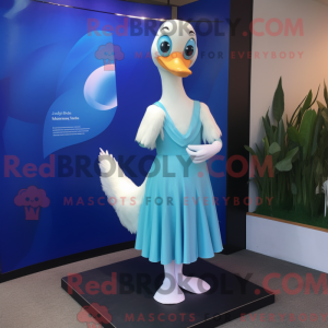 Personaje mascota de Cisnes...