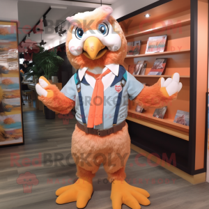 Maskottchen kostüm Peach...