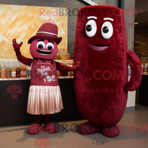 Mascot character of a...