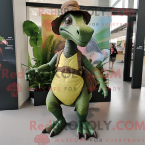 Mascot karakter van een...