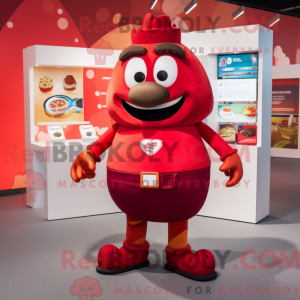 Personnage mascotte d une...