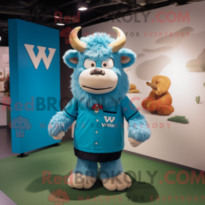 Mascot karakter van een...