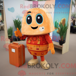 Maskot karakter af en...