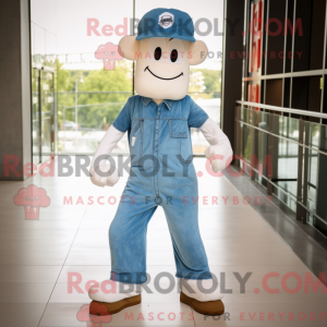 Postava maskota krémového...