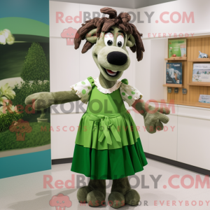 Mascot karakter van een...