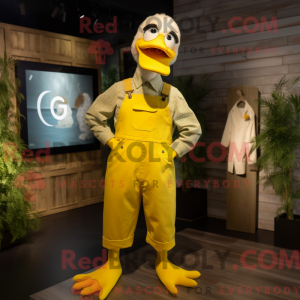 Personaggio mascotte Oca...