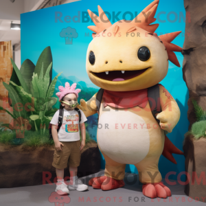 Personaje mascota de un Tan...