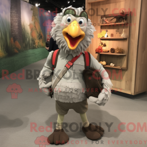 Mascot character of a Gray...