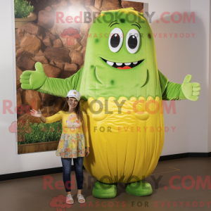 Mascot karakter van een...