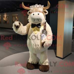 Personaje mascota de un Yak...