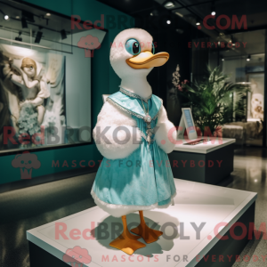 Mascot karakter van een...