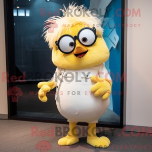 Mascot character of a Cream...