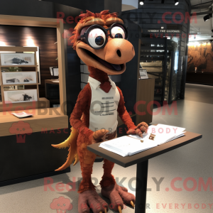 Personaje mascota de Rust...