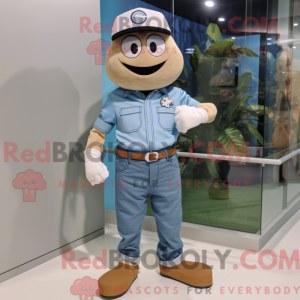 Mascottekarakter van een...