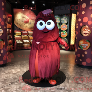 Mascot karakter van een...
