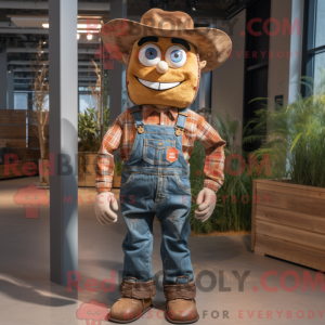 Mascottefiguur van een...