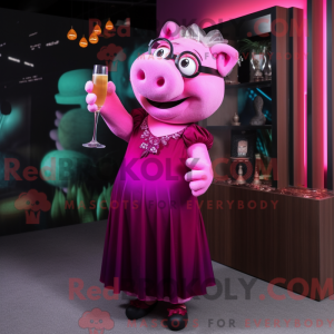 Personnage mascotte d un...
