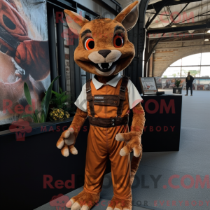 Personnage mascotte d un...