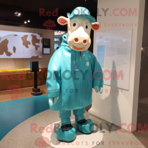 Mascottefiguur van een...