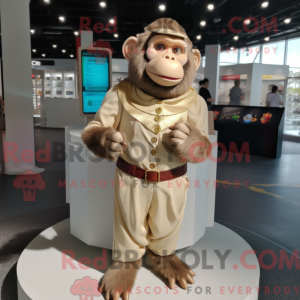 Mascot karakter van een...