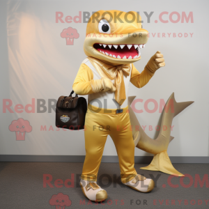 Maskot karakter af en...