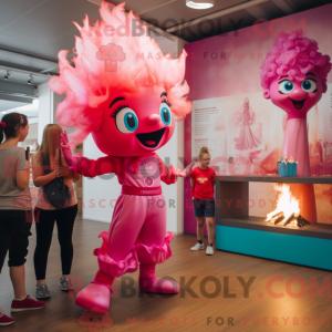 Mascot karakter van een...