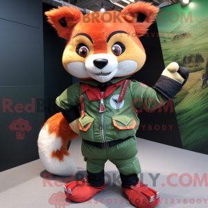 Mascottekarakter van een...