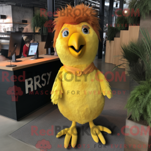 Personaje mascota de Rust...