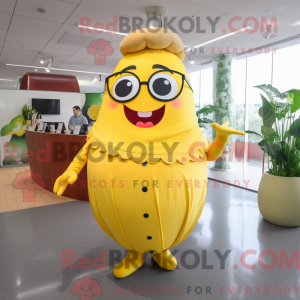 Mascot karakter van een...