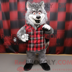 Mascot character of a Gray...