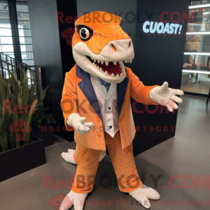 Mascot karakter van een...