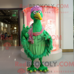 Mascottefiguur van een...