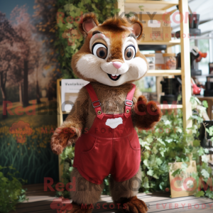 Mascot character of a...