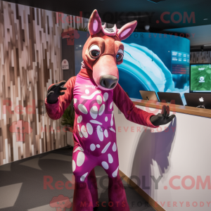 Mascot character of a...