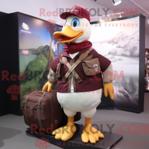 Mascot karakter van een...